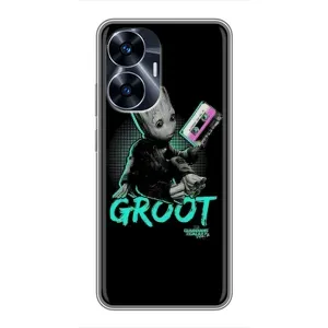 Чехол Супергерои Марвел на Реалми с55 (Groot)