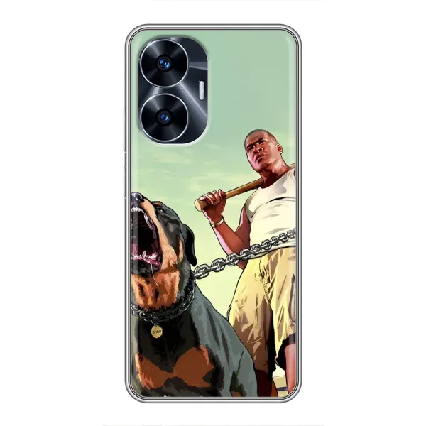 Чехол с рисунком «GTA» для Realme C55 Чехол с рисунком «GTA» для Realme C55