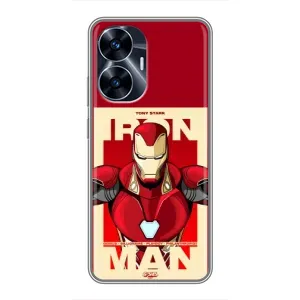 Чехол Супергерой Железный человек на Realme C55 (Iron man)