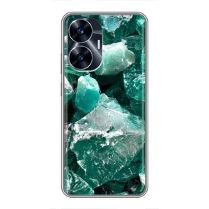 Чехол (Дорого -богато) на Realme C55 (Изумруд)