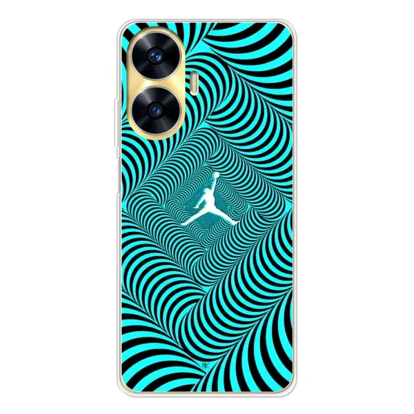 Чехол с рисунком «Jordan» для Realme C55