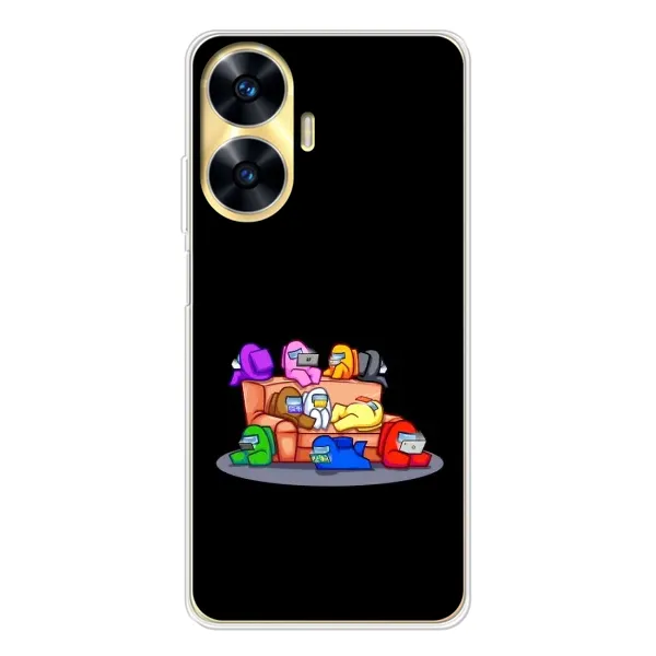 Чехол с рисунком «Команда» для Realme C55 Чехол с рисунком «Команда» для Realme C55