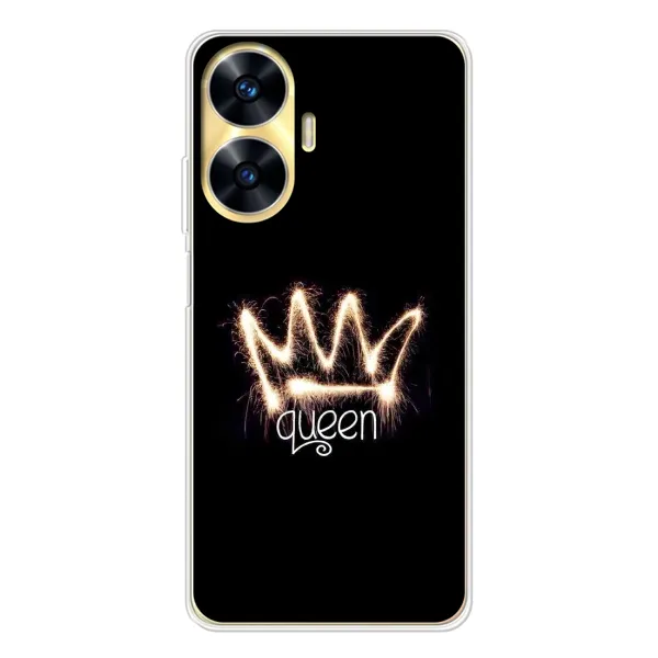 Чехол с рисунком «Корона» для Realme C55 Чехол с рисунком «Корона» для Realme C55