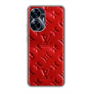 Текстурный Чехол Louis Vuitton для Реалми с55