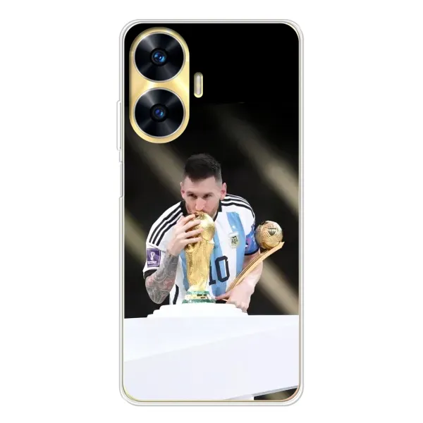 Чехол с рисунком «Кубок Мира» для Realme C55