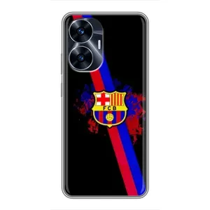 Чохол для Realme C55 (Барселона) (Лого Барси)