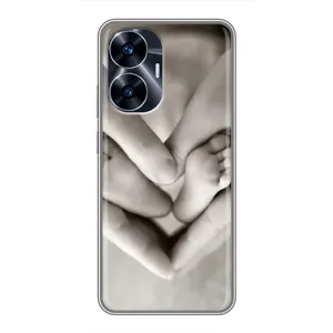 Чохли для МАМИ на Realme C55 (Люблячі долоні)