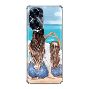 Чохли для МАМИ на Realme C55 (Мама і дочка)