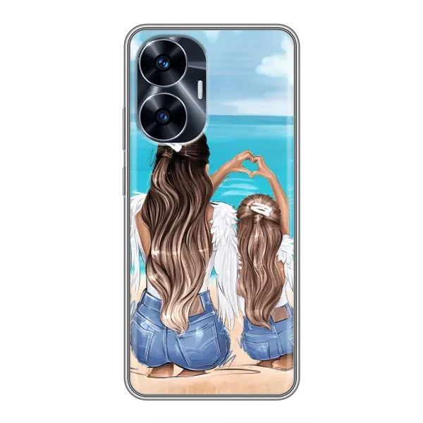 Чохол з малюнком «Мама і дочка» для Realme C55 Чохол з малюнком «Мама і дочка» для Realme C55