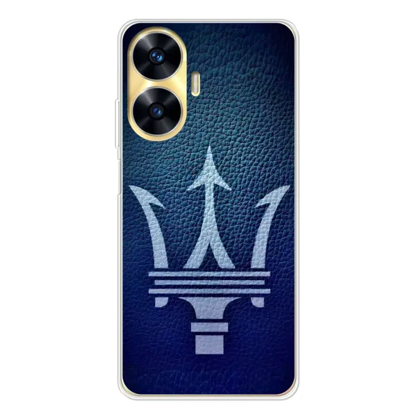 Чехол с рисунком «Лого Maserati» для Realme C55 Чехол с рисунком «Лого Maserati» для Realme C55