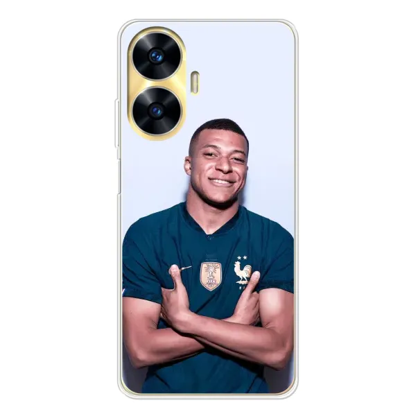 Чехол с рисунком «Мбаппешичка» для Realme C55 Чехол с рисунком «Мбаппешичка» для Realme C55