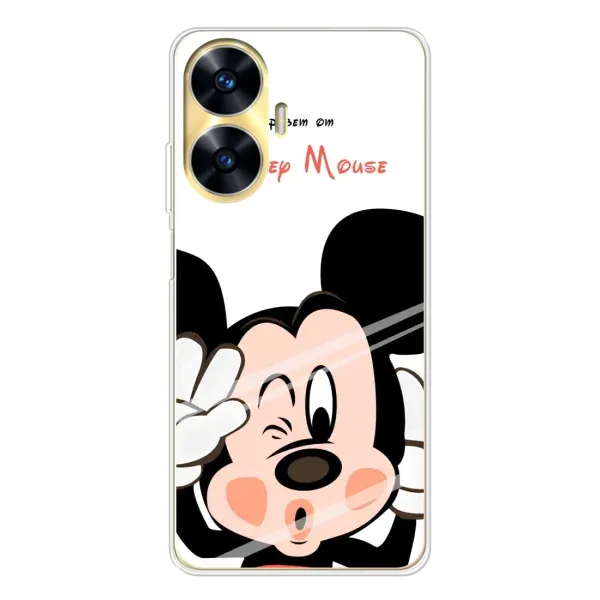 Чехол с рисунком «Mickey Mouse» для Realme C55 Чехол с рисунком «Mickey Mouse» для Realme C55