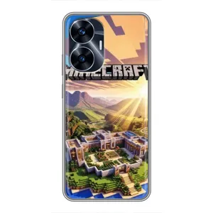 Чехол майнкрафт для Realme C55 (MINECRAFT)