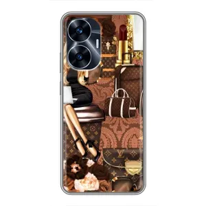 Чохол Стиль Louis Vuitton на Realme C55 (Мода Луі Віттон)