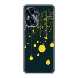 Силиконовые Чехлы Любимому человеку для Realme C55 (Ночной город)