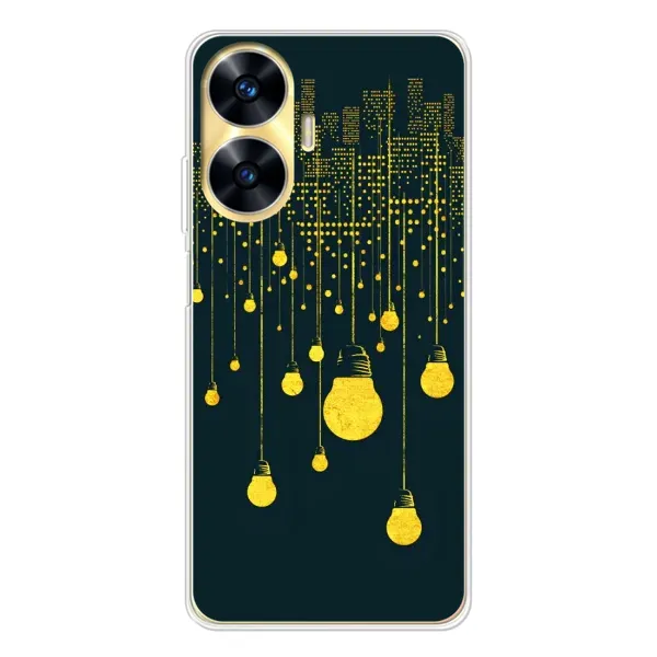 Чехол с рисунком «Ночной город» для Realme C55 Чехол с рисунком «Ночной город» для Realme C55