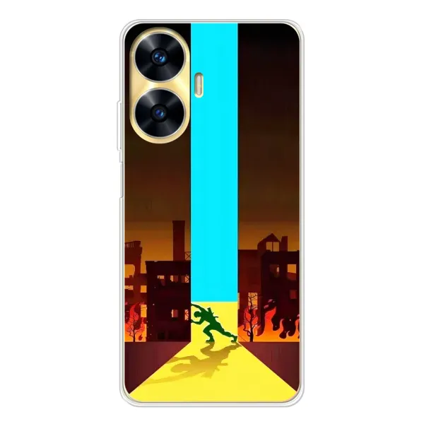 Чехол с рисунком «Освобождение» для Realme C55 Чехол с рисунком «Освобождение» для Realme C55