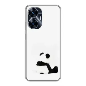 Чехлы с Пандами на Realme C55 (Панда обиделся)