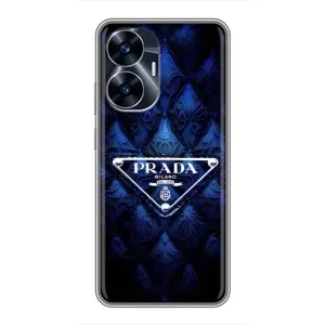 Чехол (Dior, Prada, YSL, Chanel) для Realme C55 (Прада)