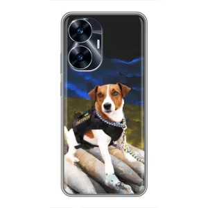 Чехол с принтом Собаки Патрон для Realme C55 (Пёс Патрон)