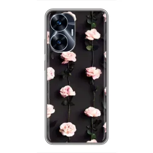 Чехлы с принтом Розочки для Realme C55 (Розы)