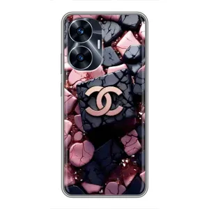 Чехол (Dior, Prada, YSL, Chanel) для Realme C55 (Шанель)