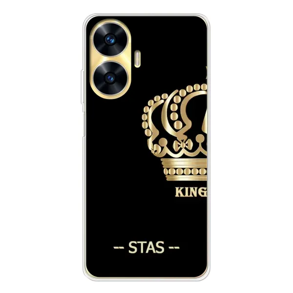 Чехол с рисунком «STAS» для Realme C55
