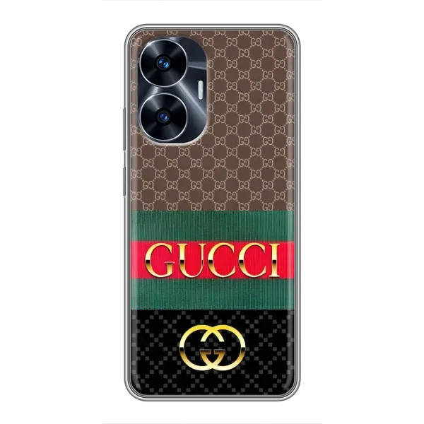 Чехол с рисунком «Стиль GUCCI» для Realme C55