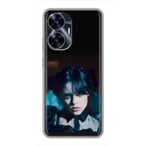 Чехлы с принтом Уэнсдей на Realme C55 (Танец Уэнсдей)