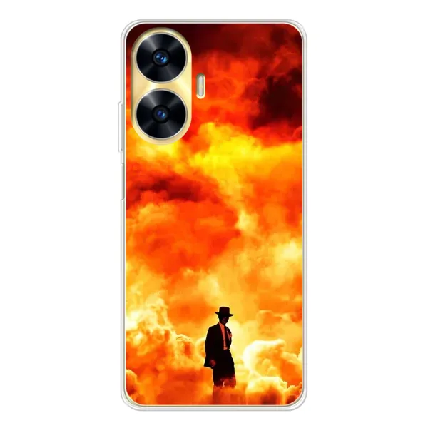 Чехол с рисунком «Взрыв» для Realme C55