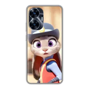 Чохли ЗООТРОПОЛІС для Realme C55 (Заєць Джуди Хопс)