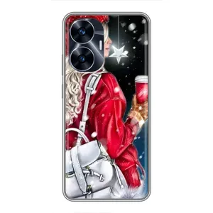Чохли на Новий Рік Realme C55 (Зима прийшла)