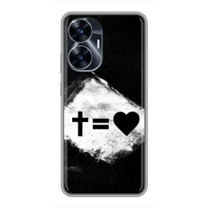 Чехлы для Realme C55 (Для Христиан) (Значки 2)