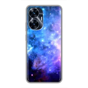 Чехлы КОСМОС для Realme C55 (Звездный вид)