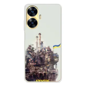 Чехлы на военную тематику для Realme C56 (Азовсталь)