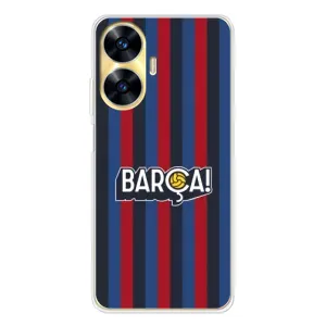 Чехол для Realme C56 (Барселона) (BARCA)