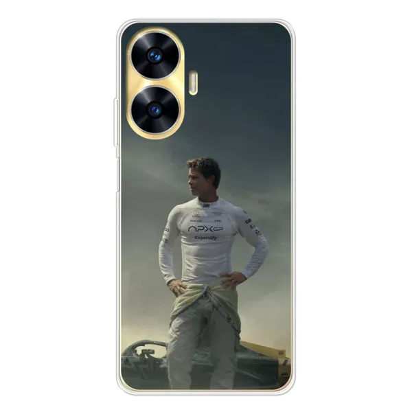 Чехол с рисунком «Бред Питт» для Realme C56 Чехол с рисунком «Бред Питт» для Realme C56