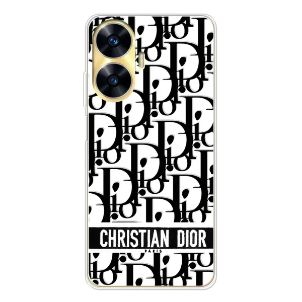 Чехол с рисунком «Christian Dior» для Realme C56