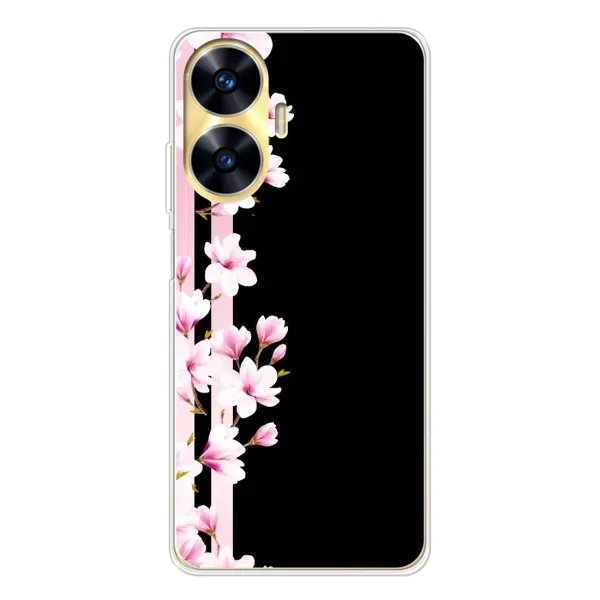 Чехол с рисунком «Цветочки» для Realme C56 Чехол с рисунком «Цветочки» для Realme C56