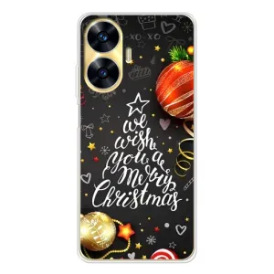 Чехол Новогодняя Елка на Realme C56