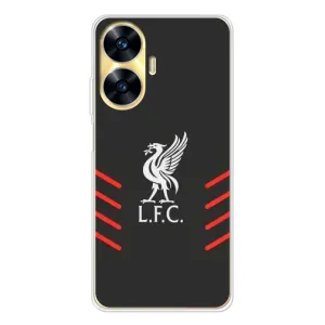Силиконовые Чехлы принт Футбол на Realme C56 (Эмблема Liverpool)