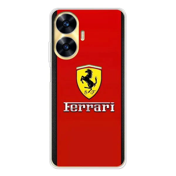 Чехол с рисунком «Ferrari Logo» для Realme C56