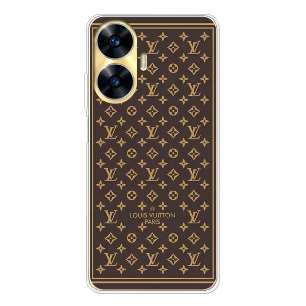 Чехол с рисунком «ФОН Louis Vuitton Paris» для Realme C56