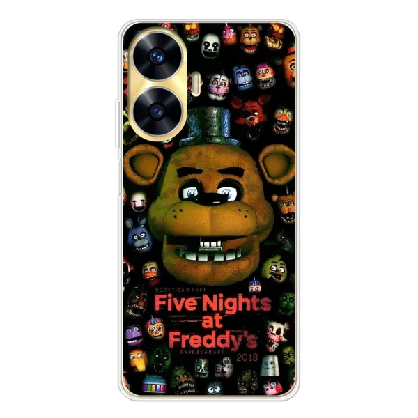 Чехол с рисунком «Freddy» для Realme C56