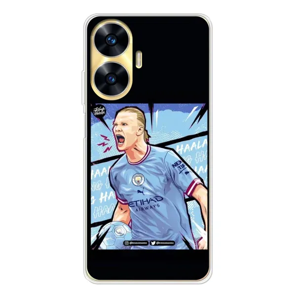 Чехол с рисунком «гол Эрлинг Холланд» для Realme C56 Чехол с рисунком «гол Эрлинг Холланд» для Realme C56