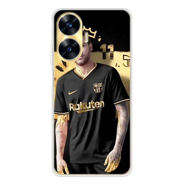Чехол с рисунком «Gold Neymar» для Realme C56 Чехол с рисунком «Gold Neymar» для Realme C56