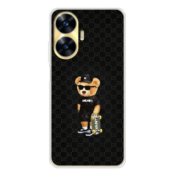 Чехол с рисунком «GUCCI Teddy» для Realme C56