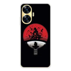 Чехлы с картинкой Итачи Учиха на Realme C56 (Итачи на черном)