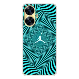 Силиконовый Чехол Nike Air Jordan на Реалми С56 (Jordan)