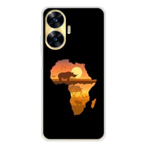 Літній Чохол на Realme C56 (Карта)